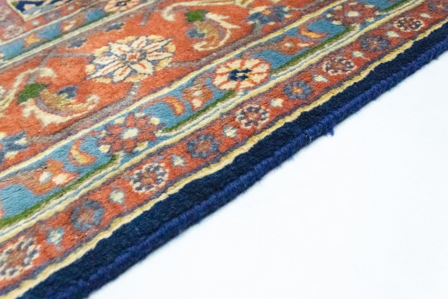 Alfombra persa - Nómada - 287 x 192 cm - azul