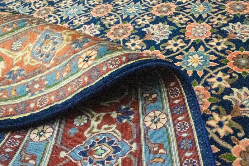 Alfombra persa - Nómada - 287 x 192 cm - azul