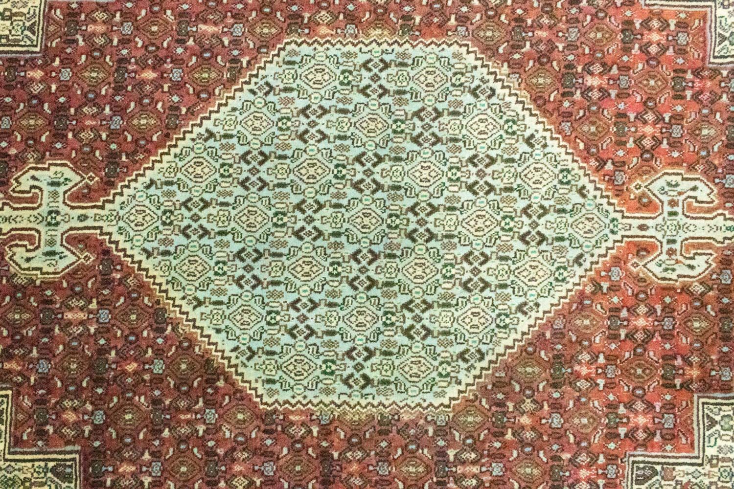 Alfombra persa - Clásica - 300 x 195 cm - azul