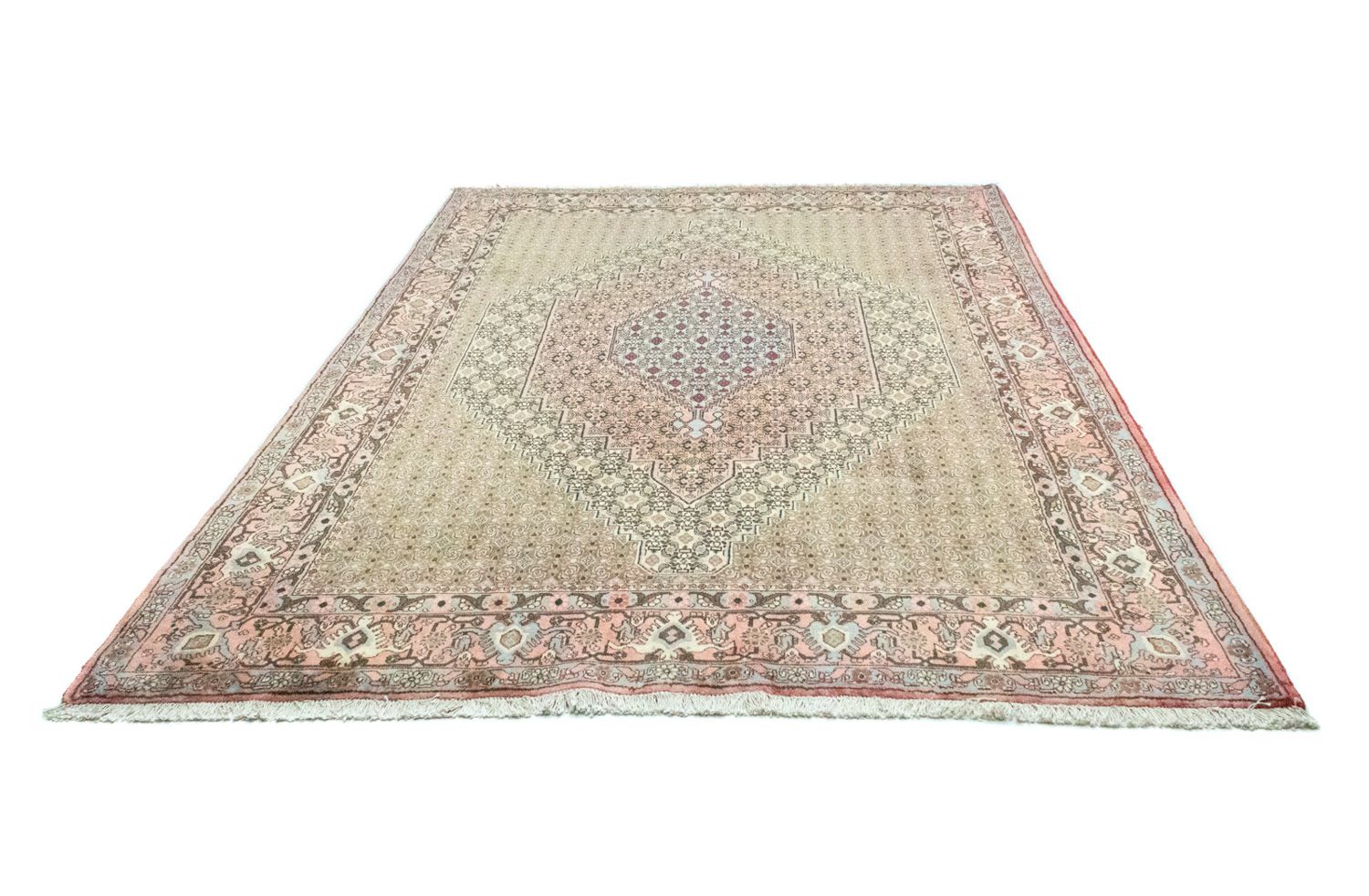 Alfombra persa - Clásica - 294 x 202 cm - gris