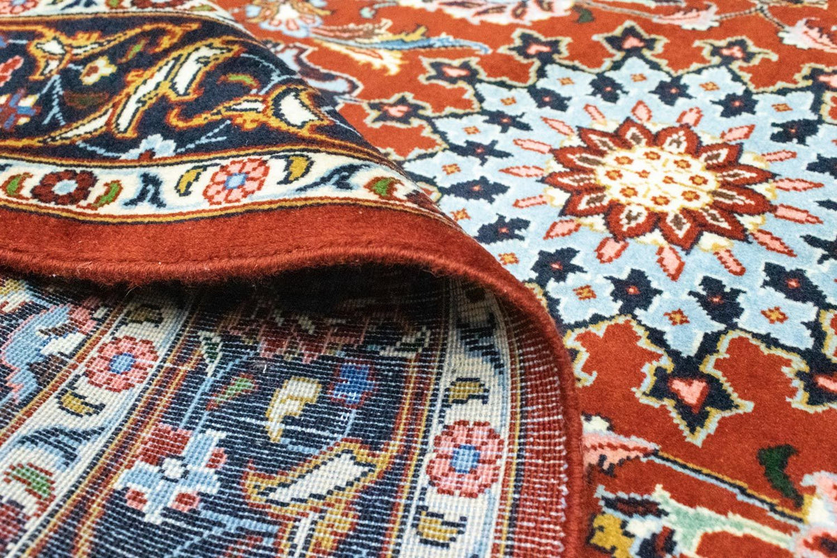 Alfombra persa - Tabriz - 226 x 141 cm - óxido