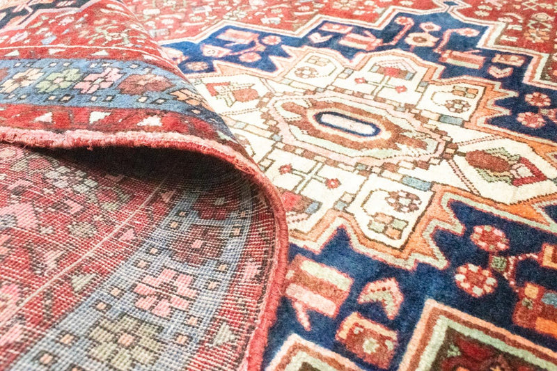 Alfombra persa - Nómada - 195 x 136 cm - rojo