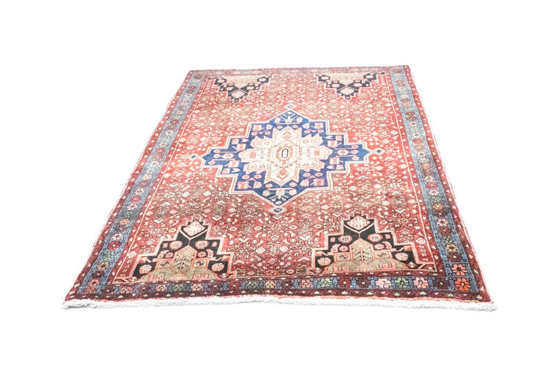 Alfombra persa - Nómada - 195 x 136 cm - rojo