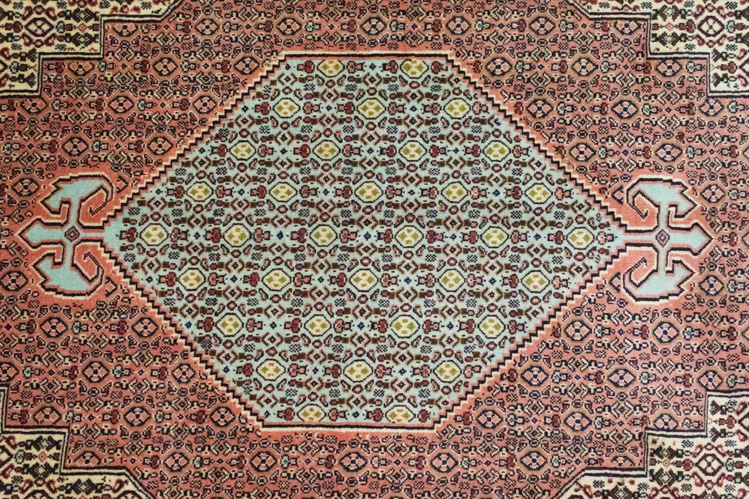 Alfombra persa - Clásica - 318 x 198 cm - azul
