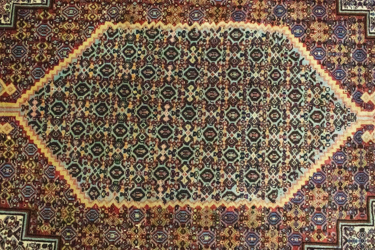Alfombra persa - Clásica - 302 x 205 cm - azul