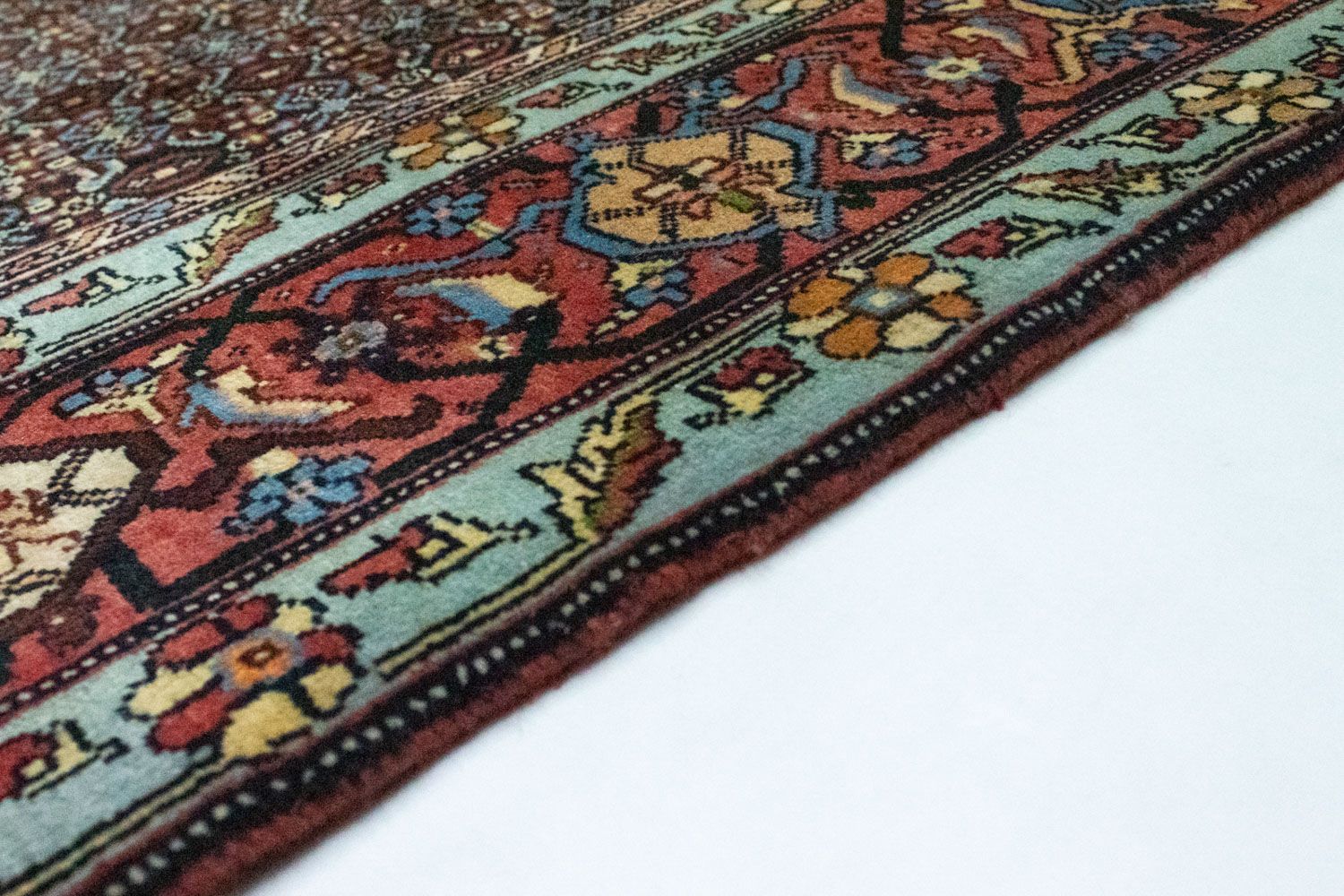 Alfombra persa - Clásica - 302 x 205 cm - azul