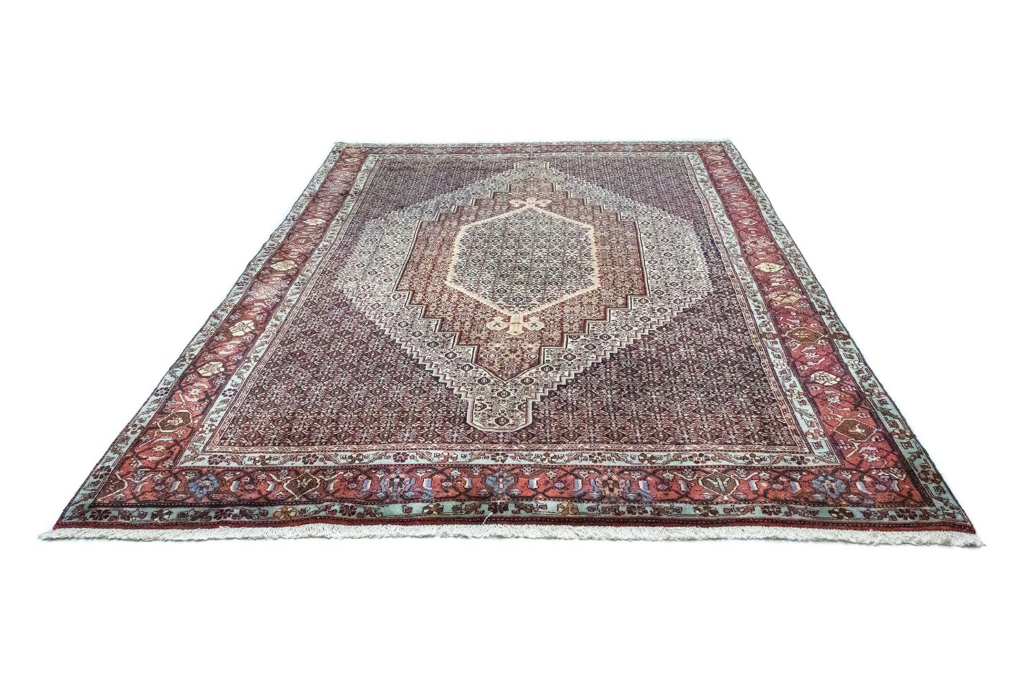Alfombra persa - Clásica - 302 x 205 cm - azul
