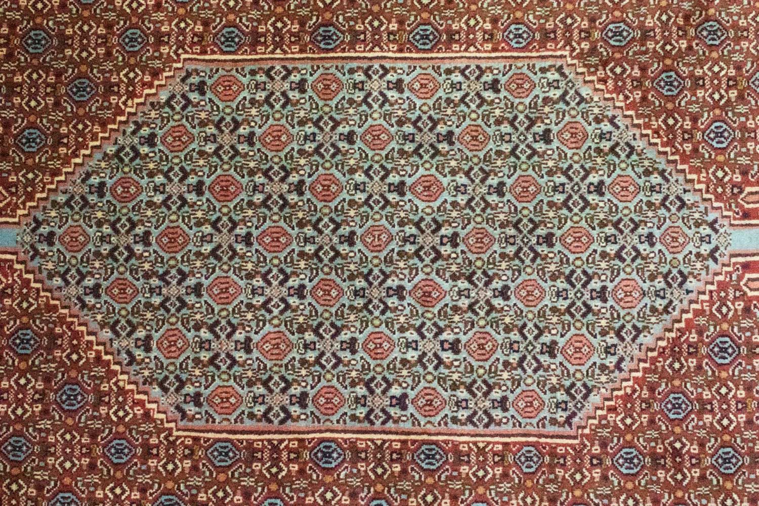 Alfombra persa - Clásica - 317 x 204 cm - azul