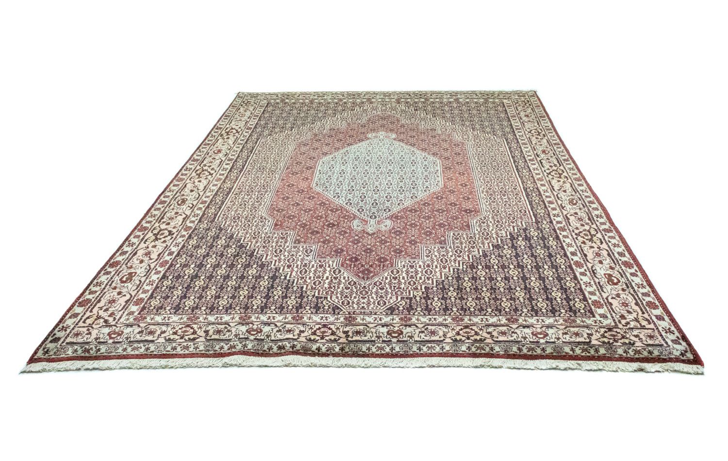 Alfombra persa - Clásica - 299 x 198 cm - azul