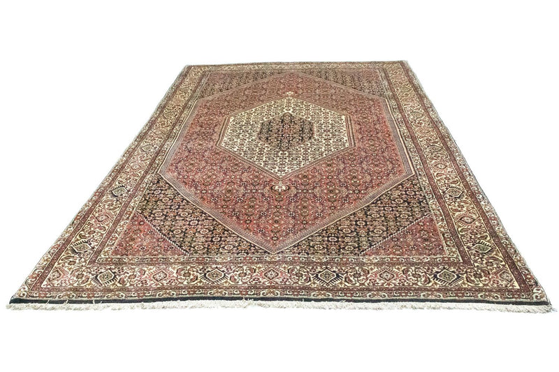 Alfombra persa - Bidjar - 300 x 195 cm - rojo
