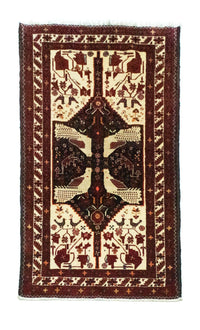 Alfombra de pasillo Alfombra Belutsch - 183 x 95 cm - beige