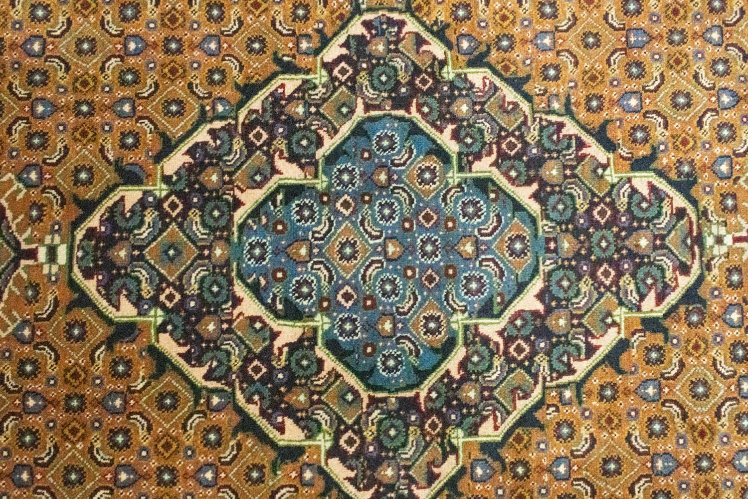 Alfombra persa - Keshan - 307 x 198 cm - óxido