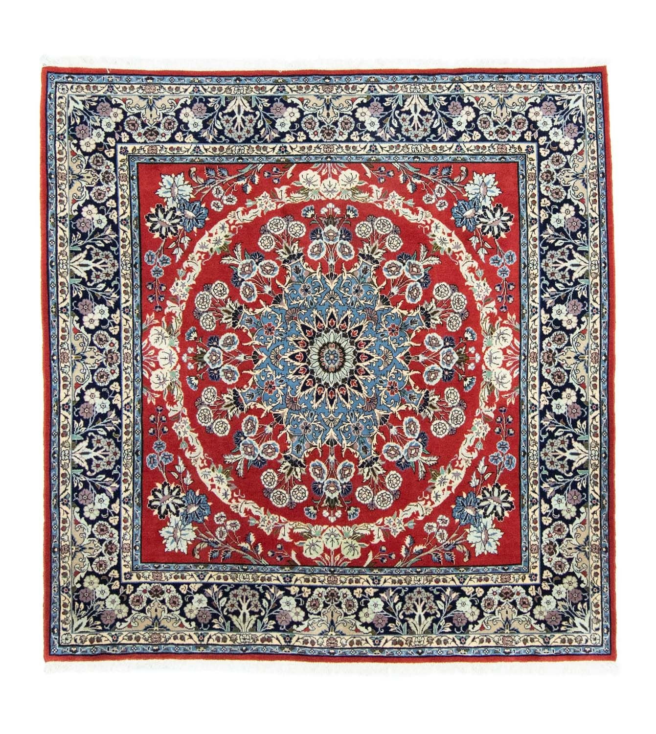 Alfombra persa - Clásica cuadrado  - 208 x 202 cm - rojo