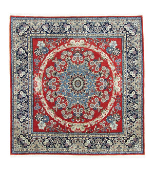 Alfombra persa - Clásica cuadrado  - 208 x 202 cm - rojo