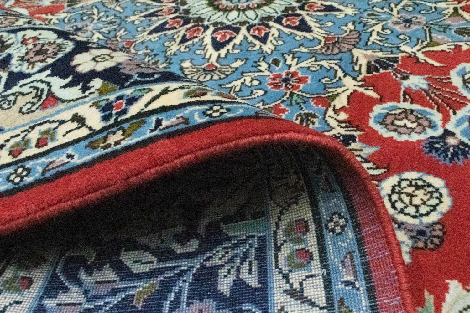 Alfombra persa - Clásica cuadrado  - 208 x 202 cm - rojo