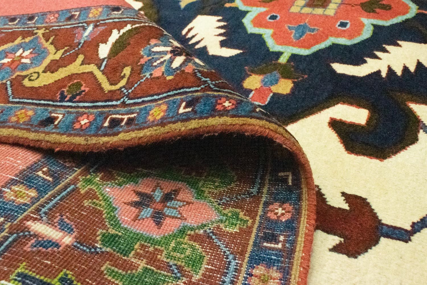 Alfombra persa - Nómada - 261 x 207 cm - beige