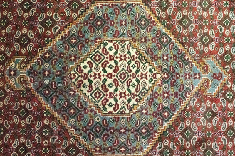 Alfombra persa - Clásica - 287 x 197 cm - rojo