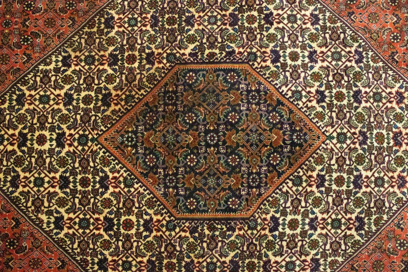 Alfombra persa - Bidjar - 300 x 202 cm - rojo