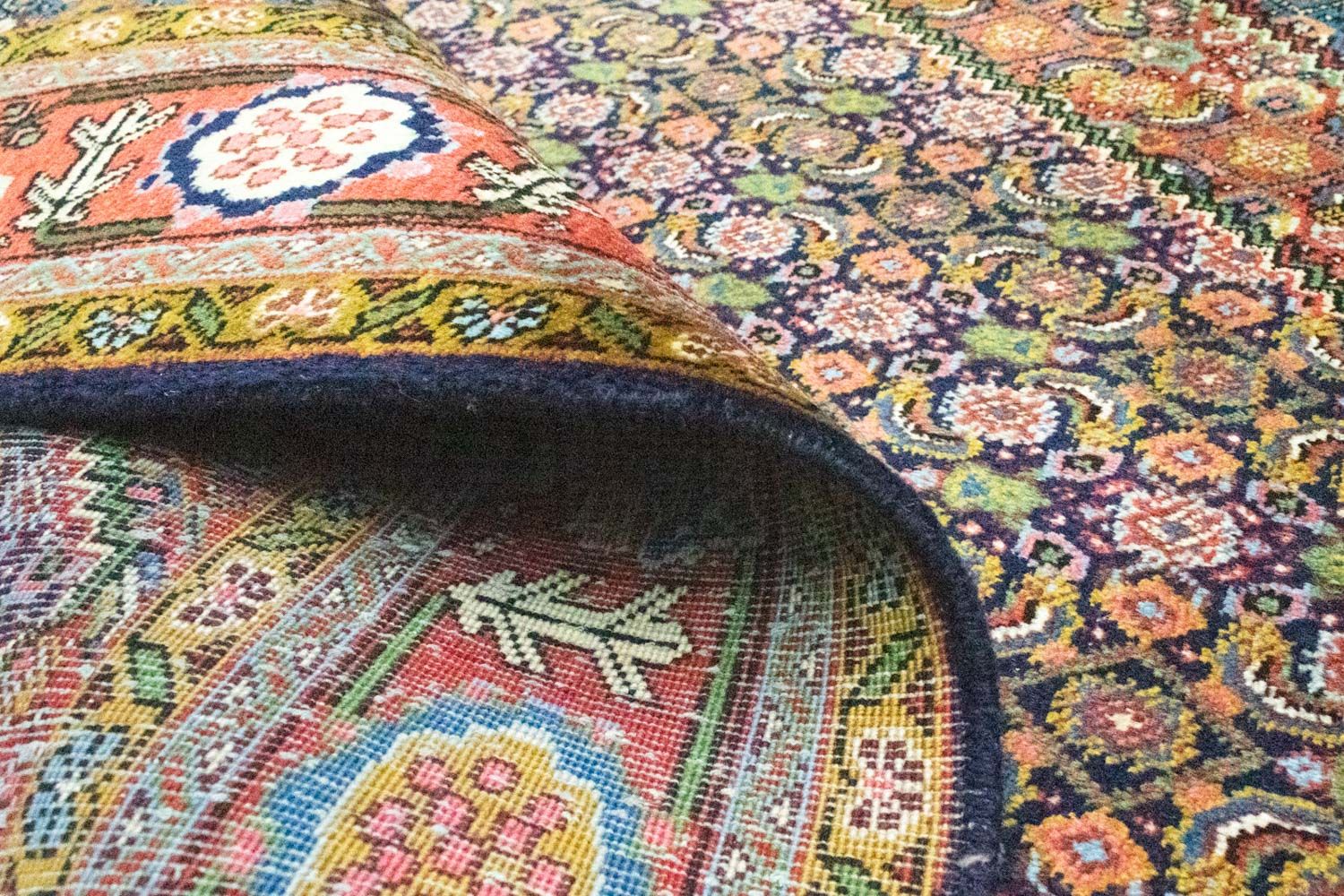 Alfombra persa - Clásica - 303 x 208 cm - azul