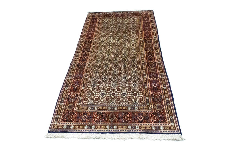 Alfombra de pasillo Alfombra persa - Clásica - 200 x 85 cm - marrón