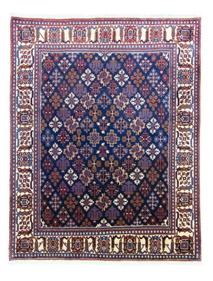 Alfombra persa - Nómada - 260 x 202 cm - azul