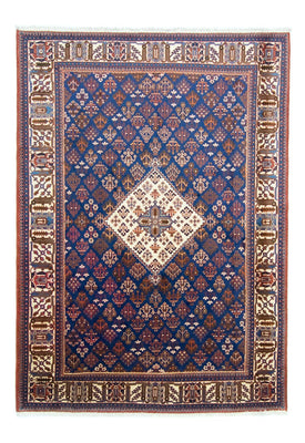 Alfombra persa - Nómada - 318 x 229 cm - azul