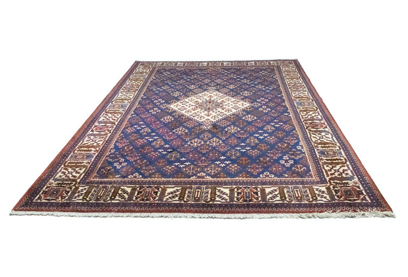 Alfombra persa - Nómada - 318 x 229 cm - azul