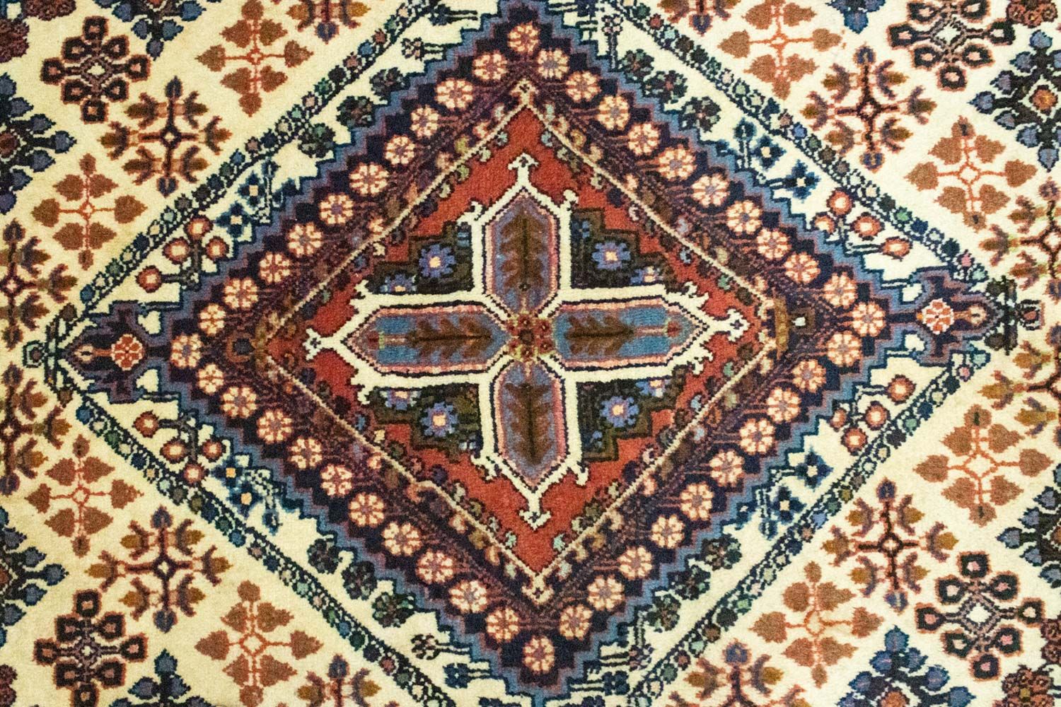Alfombra persa - Nómada - 300 x 217 cm - beige