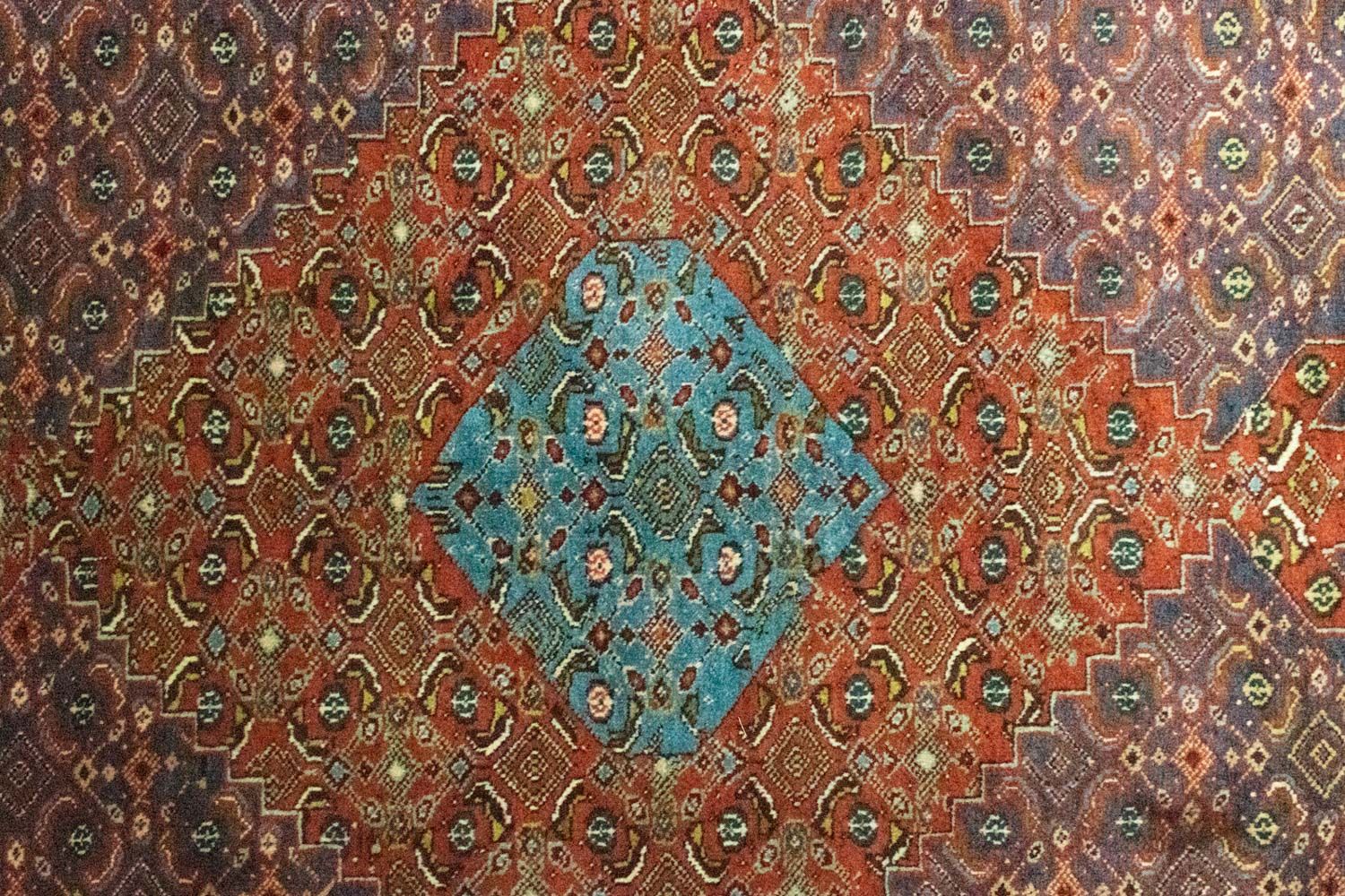 Alfombra persa - Clásica - 305 x 195 cm - azul