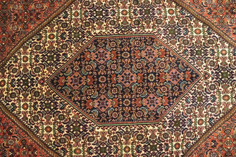Alfombra persa - Bidjar - 310 x 202 cm - rojo
