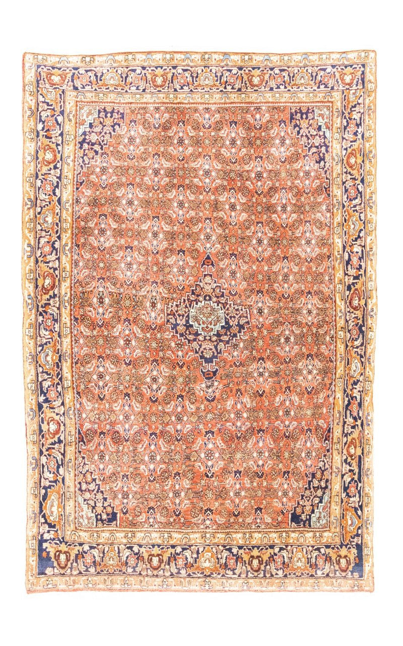 Alfombra persa - Bidjar - 222 x 150 cm - óxido