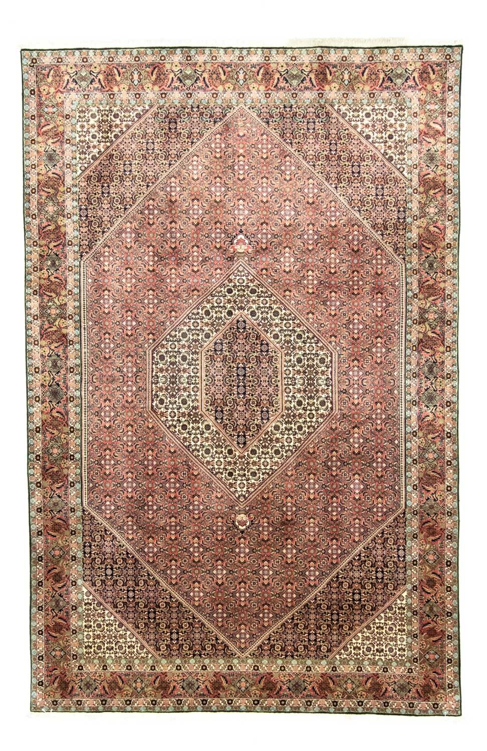 Alfombra persa - Bidjar - 300 x 200 cm - rojo