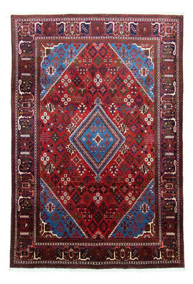 Alfombra persa - Nómada - 317 x 215 cm - rojo
