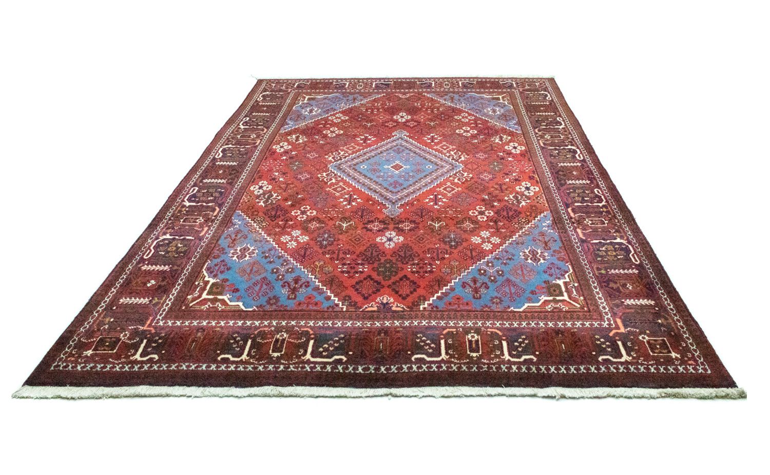 Alfombra persa - Nómada - 317 x 215 cm - rojo