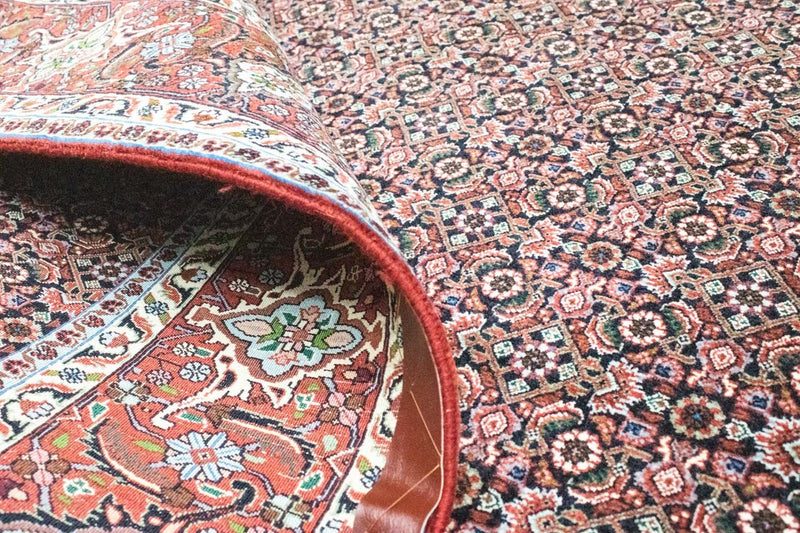 Alfombra persa - Bidjar - 300 x 200 cm - azul