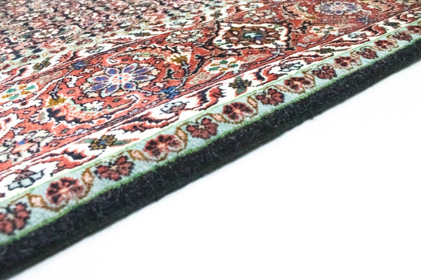 Alfombra persa - Bidjar - 296 x 202 cm - azul oscuro