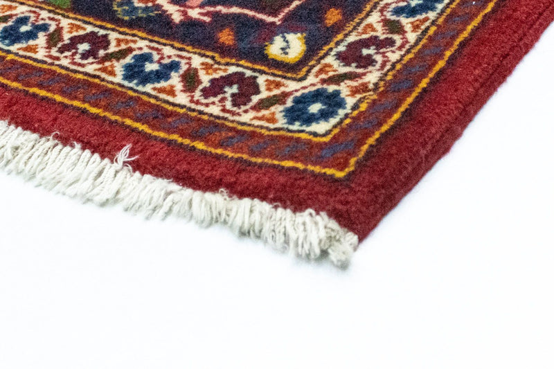 Alfombra persa - Keshan - 210 x 135 cm - rojo
