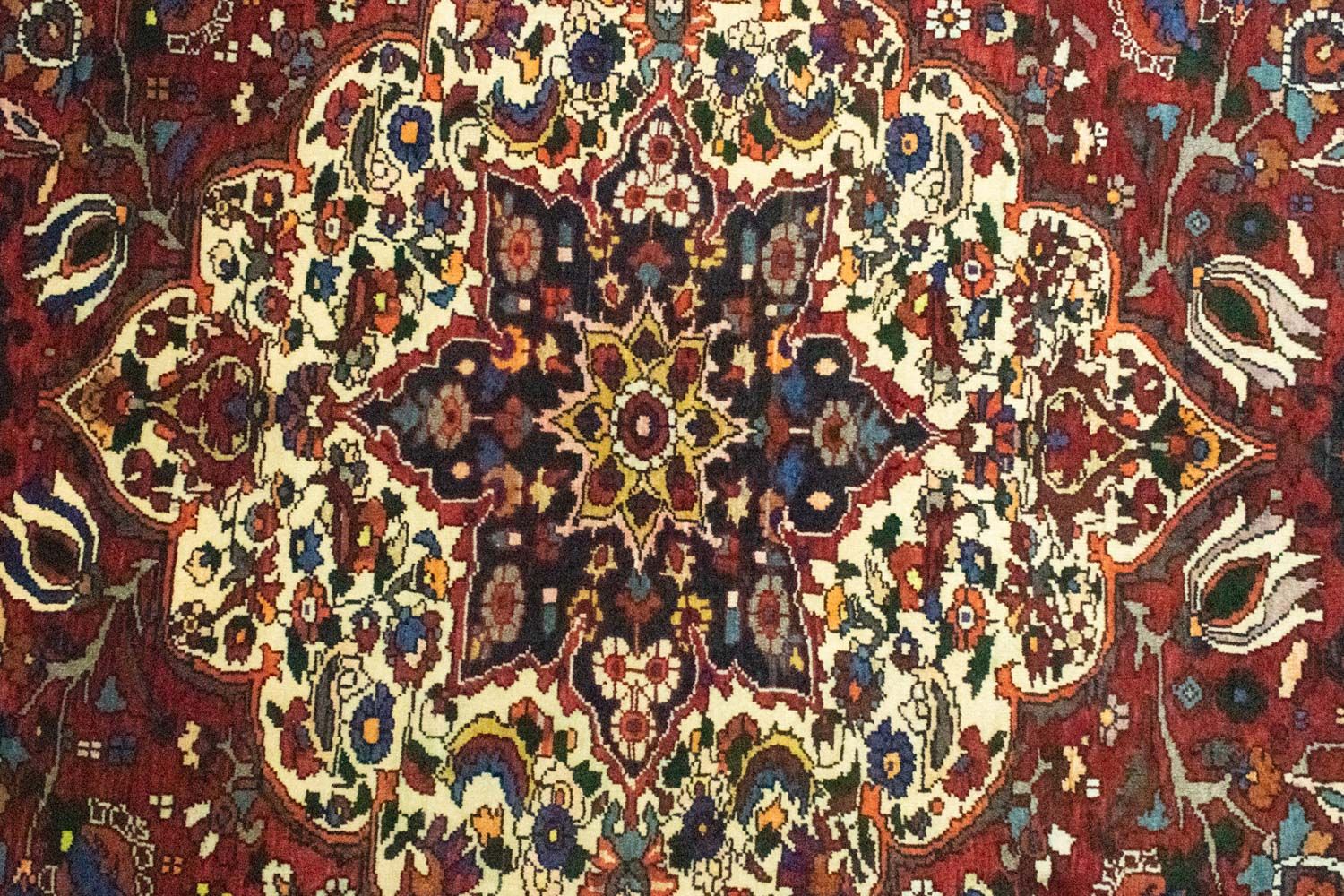 Alfombra persa - Nómada - 300 x 212 cm - rojo
