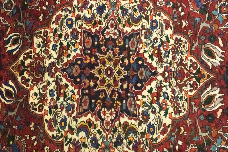Alfombra persa - Nómada - 300 x 212 cm - rojo