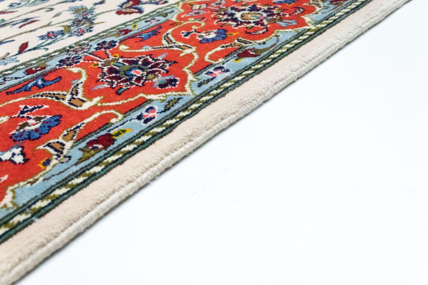 Alfombra persa - Tabriz - 215 x 141 cm - beige