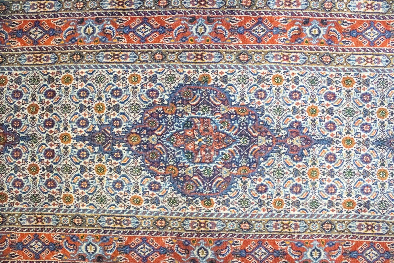 Alfombra de pasillo Alfombra persa - Clásica - 269 x 80 cm - beige