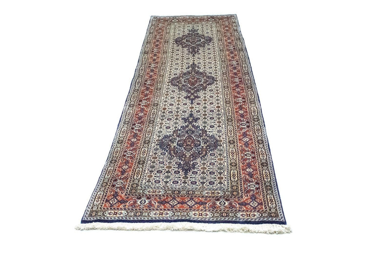 Alfombra de pasillo Alfombra persa - Clásica - 269 x 80 cm - beige