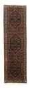 Alfombra de pasillo Alfombra persa - Bidjar - 237 x 69 cm - marrón