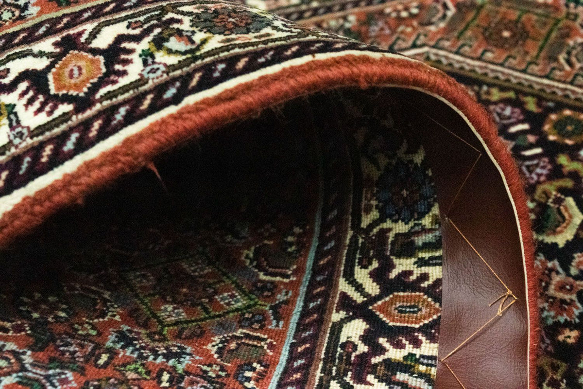 Alfombra de pasillo Alfombra persa - Bidjar - 237 x 69 cm - marrón