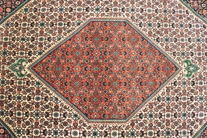 Alfombra persa - Bidjar - 300 x 199 cm - rojo