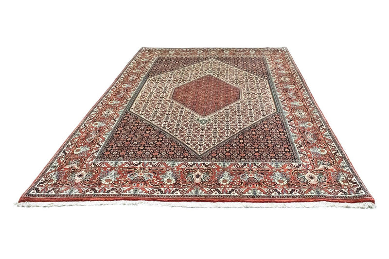 Alfombra persa - Bidjar - 300 x 199 cm - rojo