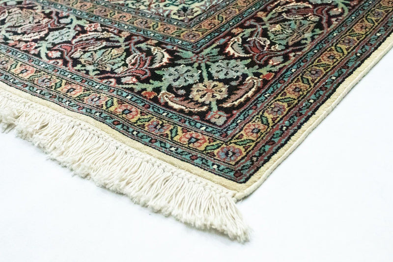Alfombra de seda - Seda de Cachemira - 218 x 153 cm - beige