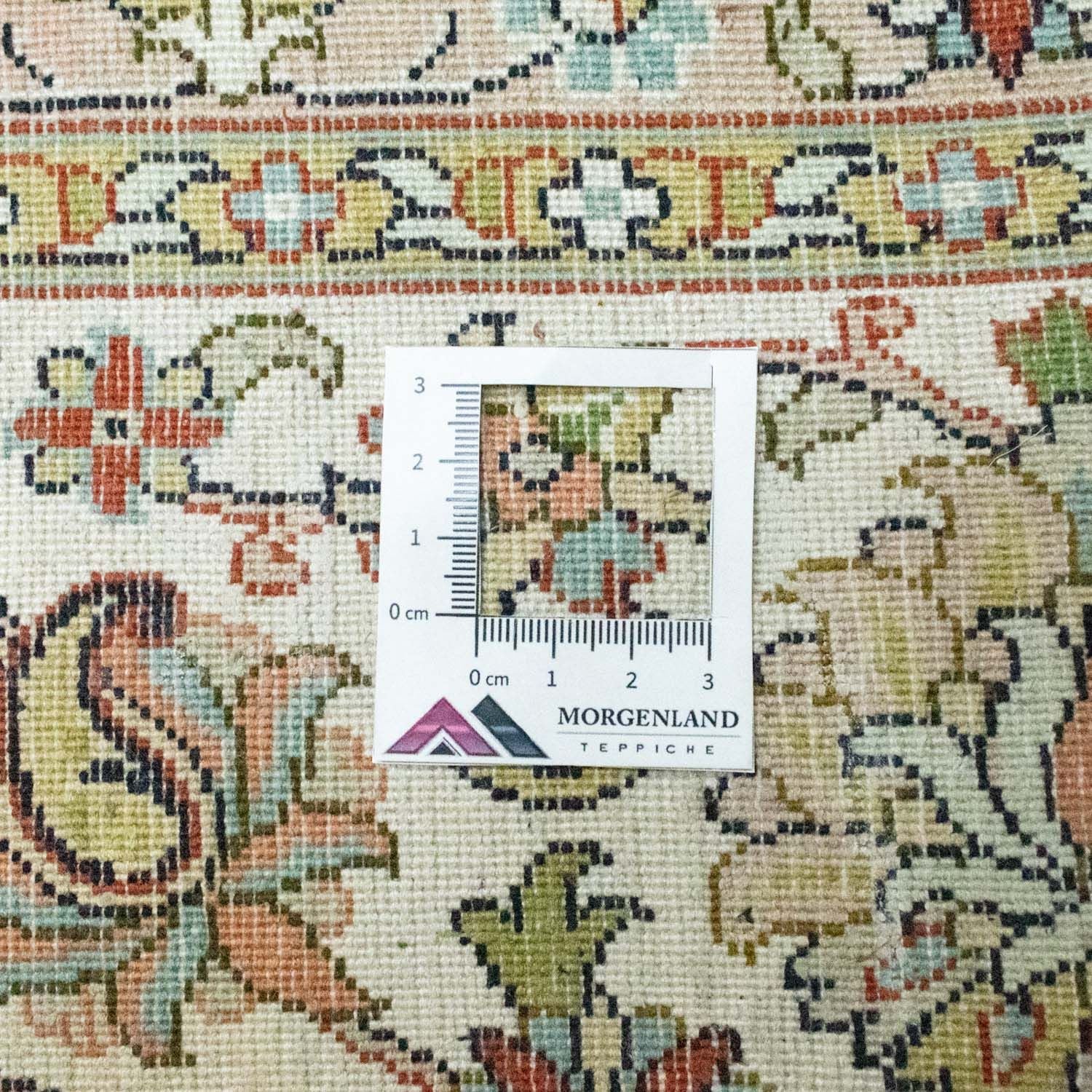 Alfombra de seda - Seda de Cachemira - 274 x 184 cm - beige