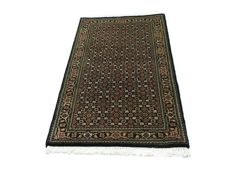 Alfombra persa - Bidjar - 135 x 69 cm - negro