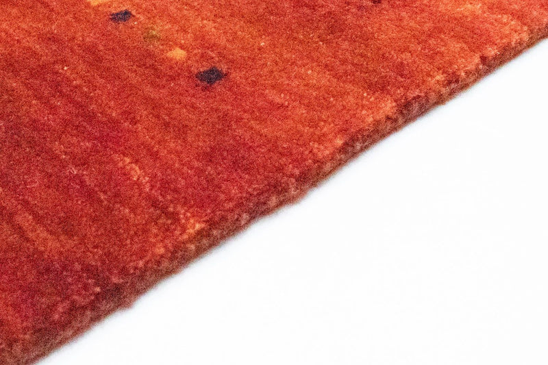 Alfombra Gabbeh - Loribaft Persa - 293 x 189 cm - rojo